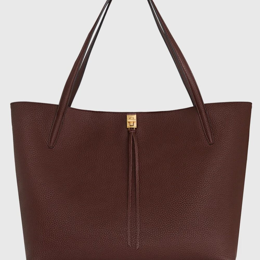 Rebecca Minkoff Darren Unlined Tote *Cherrywood*